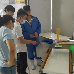 鑫科源農產品有限公司安裝食品金屬探測器